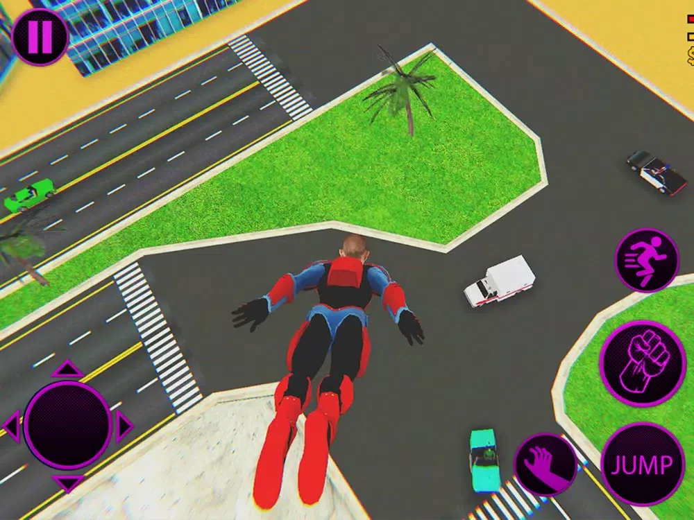 Capturas de pantalla de Grand Stickman Crime City Hero iPad 