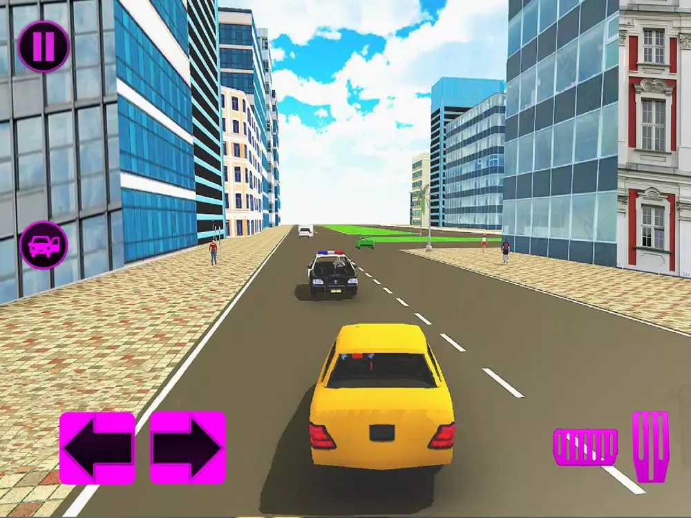 Capturas de pantalla de Grand Stickman Crime City Hero iPad 