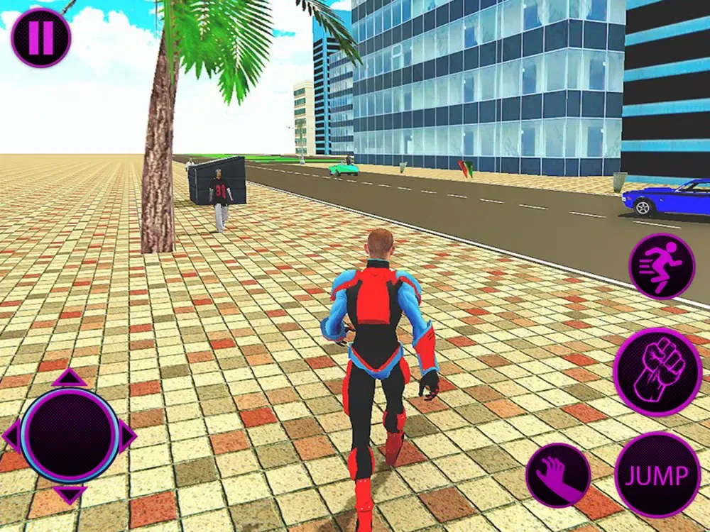 Capturas de pantalla de Grand Stickman Crime City Hero iPad 