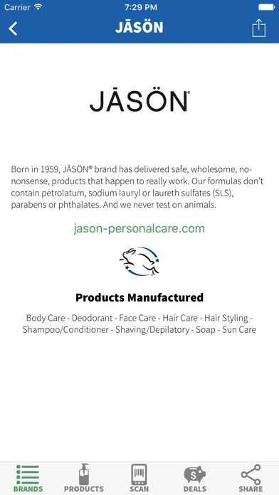 Cruelty Free Shopping Guide स्क्रीनशॉट