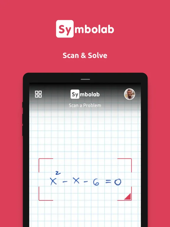 Capturas de tela do Symbolab: AI Math Calculator iPad 
