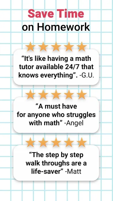 Capturas de tela do Symbolab: AI Math Calculator