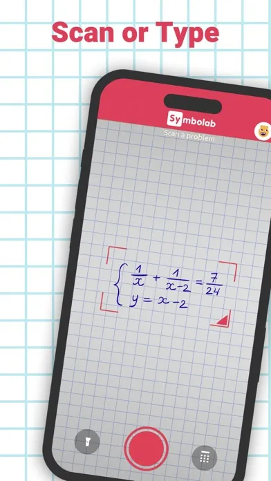 Capturas de tela do Symbolab: AI Math Calculator