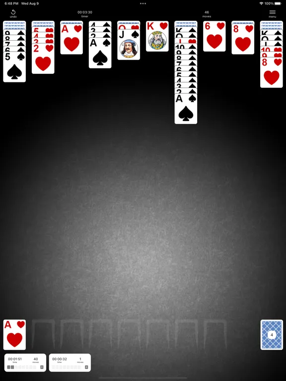 SpiderMate - Spider Solitaire iPad  স্ক্রিনশট