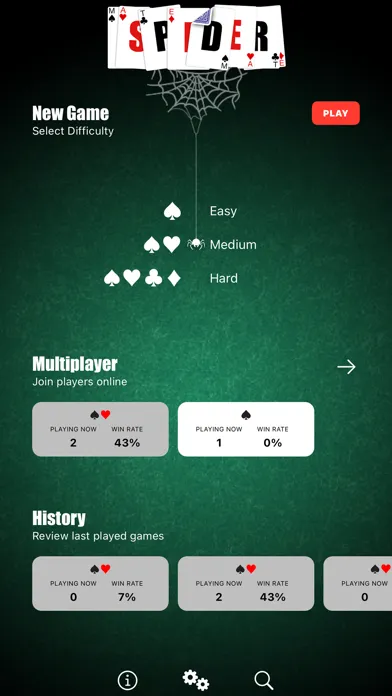 SpiderMate - Spider Solitaire স্ক্রিনশট