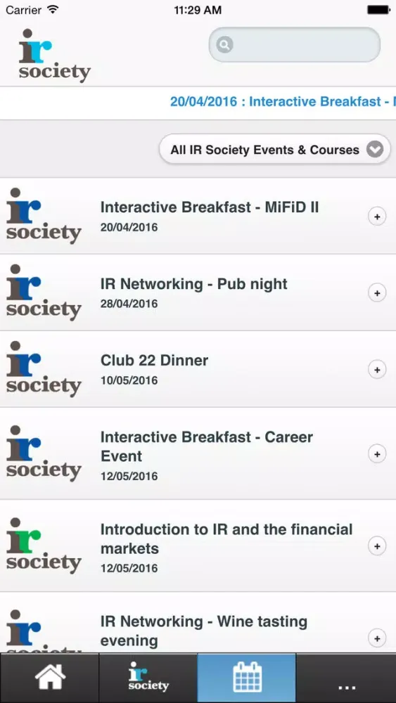 IR Society Ekran Görüntüleri