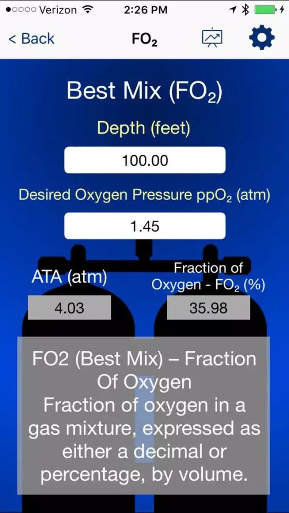 تصاویر Dive Calc