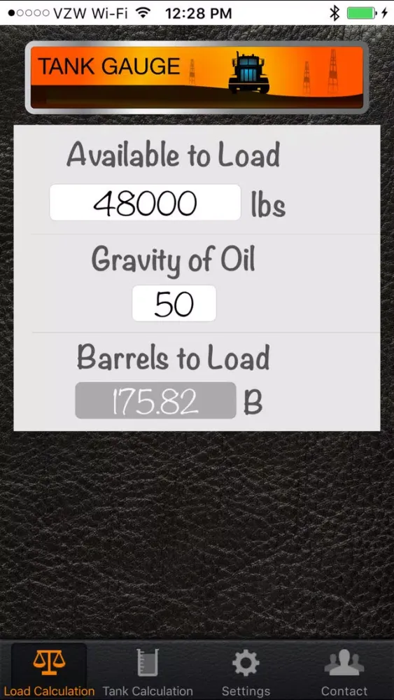 Oil Tank Gauge स्क्रीनशॉट