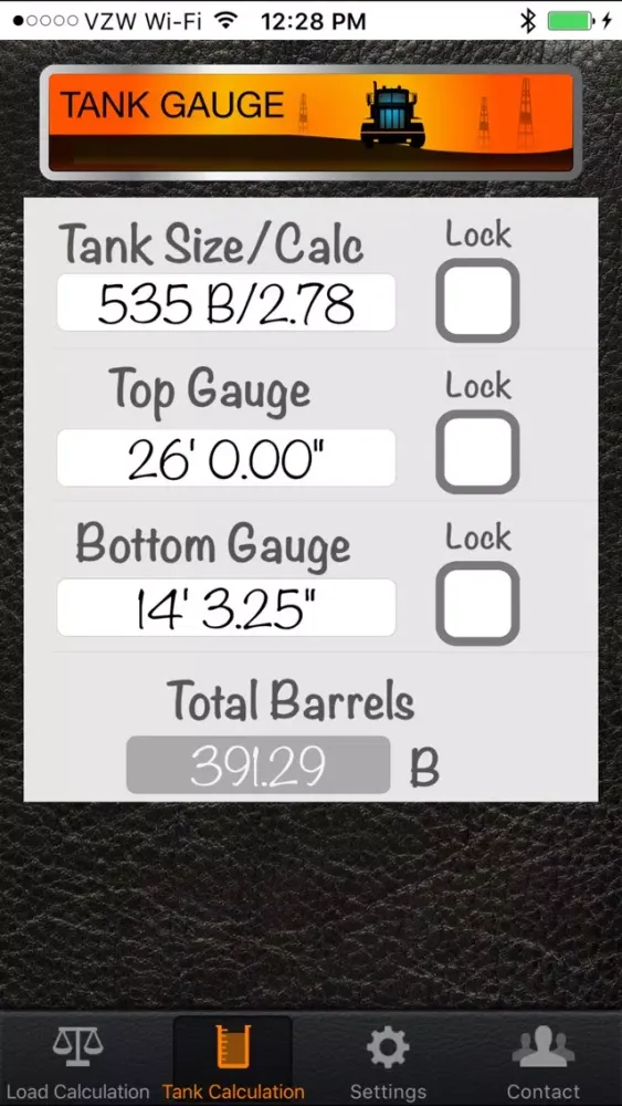 Oil Tank Gauge स्क्रीनशॉट