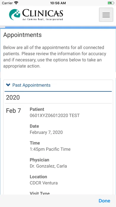 صور Clinicas Patient Portal