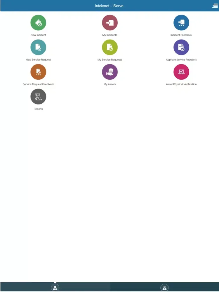 Screenshot di Teleperformance iServe iPad 
