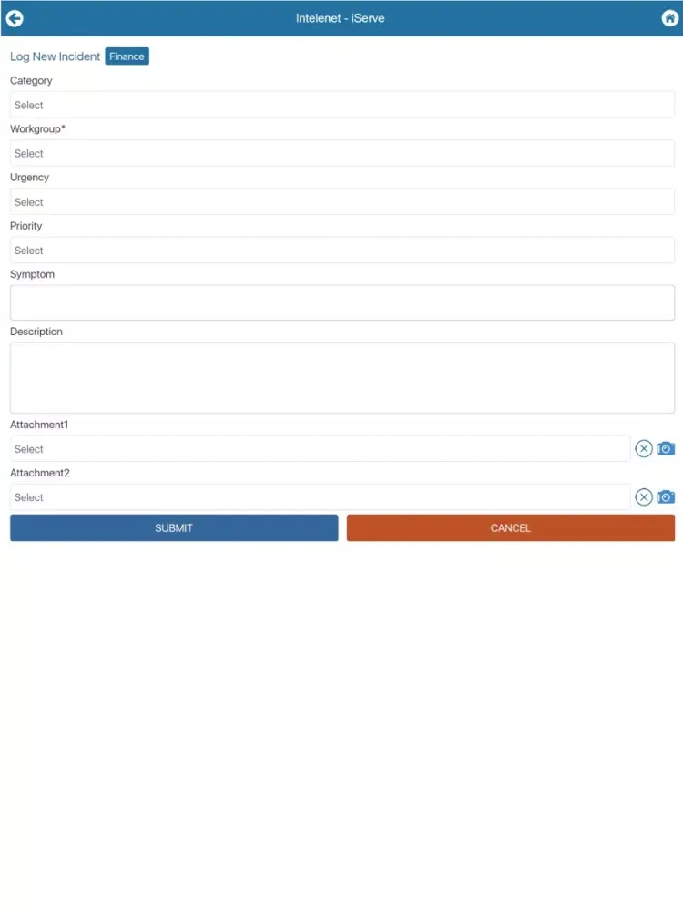 Screenshot di Teleperformance iServe iPad 