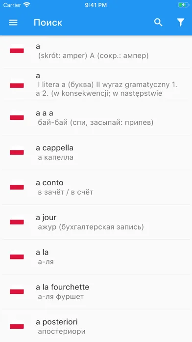 Польско-Русский Словарь Screenshots