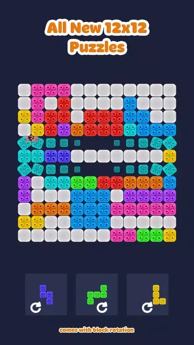 Captures d'écran de Gridz 2 : Block Puzzle