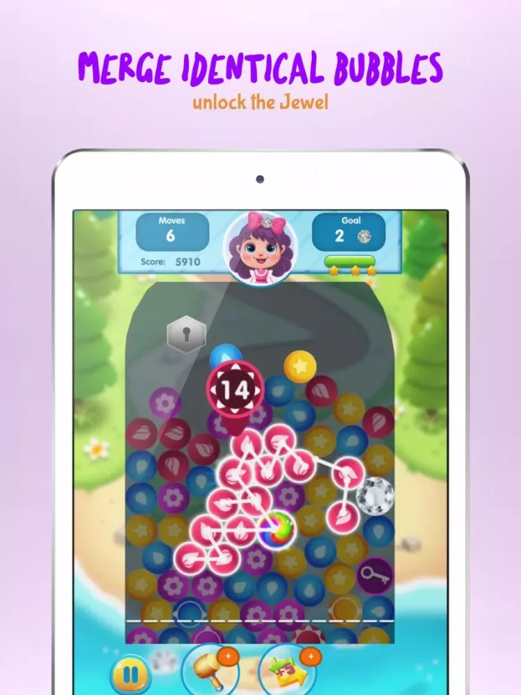 Capturas de pantalla de Jemella : Jewel Match iPad 