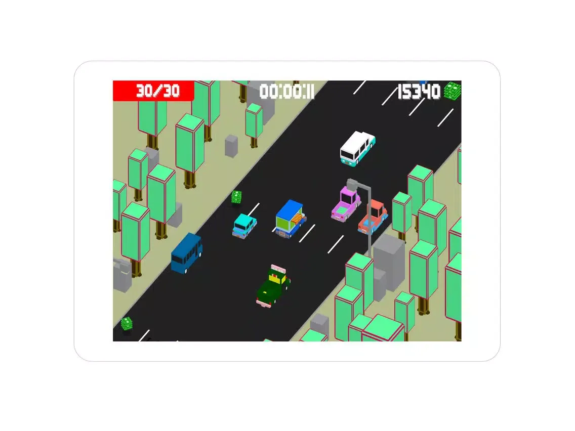 Risky Traffic iPad  스크린샷