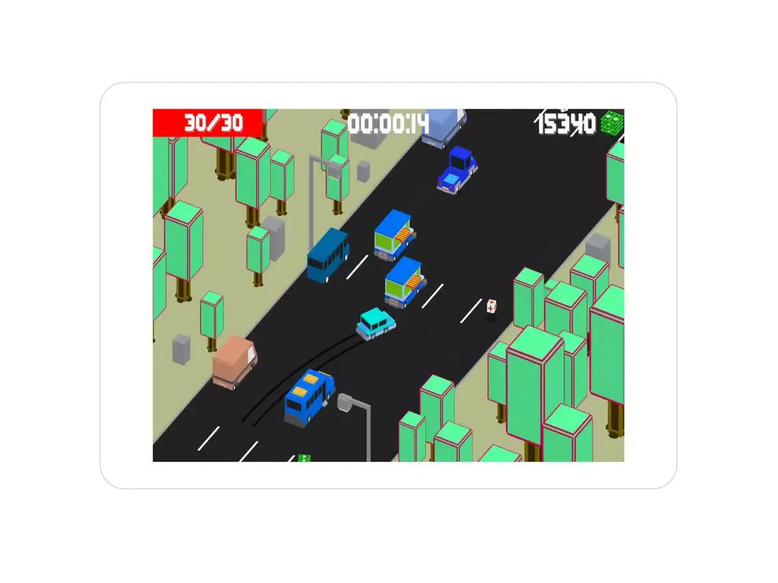 Risky Traffic iPad  스크린샷