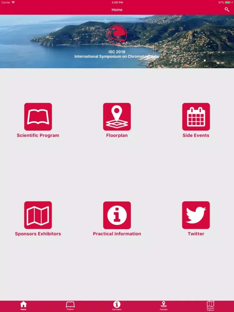ISC 2018 Cannes-Mandelieu iPad  Ekran Görüntüleri