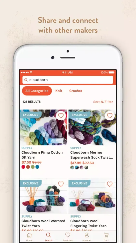 Craftsy سکرین شاٹس