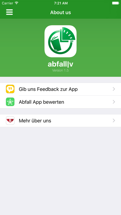 Captures d'écran de Abfall App - Vorarlberg