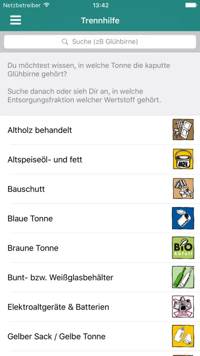 Müll App سکرین شاٹس