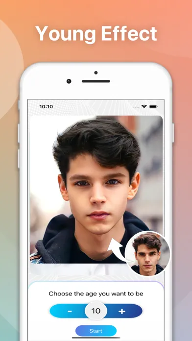 Hairstyle Try On Hair Changer应用截图