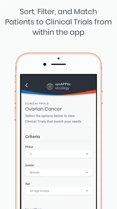 Скриншоты SynAPPtic Gynecologic Oncology