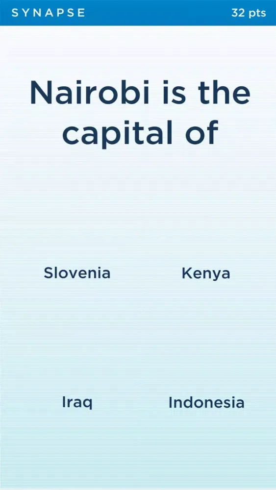 Countries and Capitals Synapse سکرین شاٹس