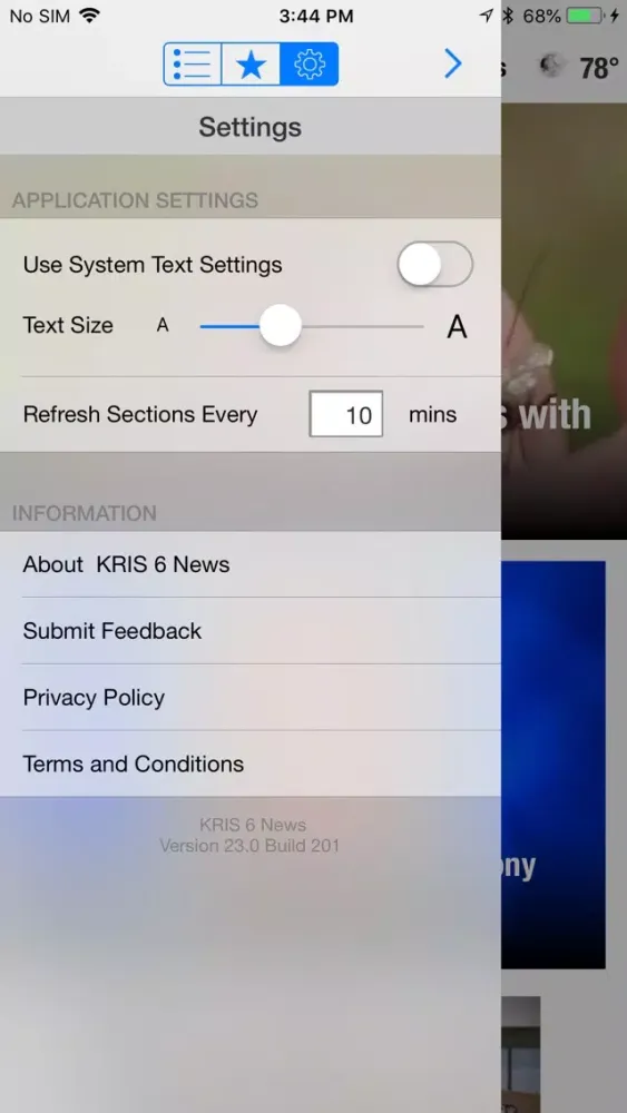 Tangkapan skrin KRIS 6 News