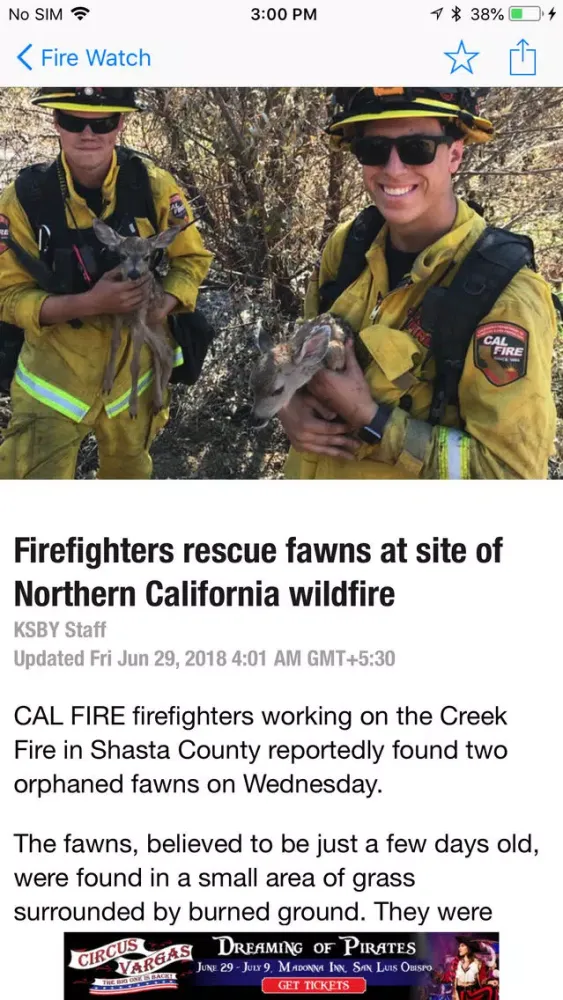 ภาพหน้าจอของ KSBY News