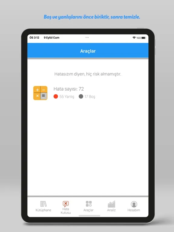 Captures d'écran de Rehber Matematik iPad