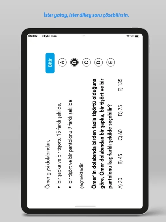 Captures d'écran de Rehber Matematik iPad