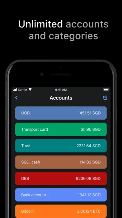 MONIAC: Track expense & income स्क्रीनशॉट