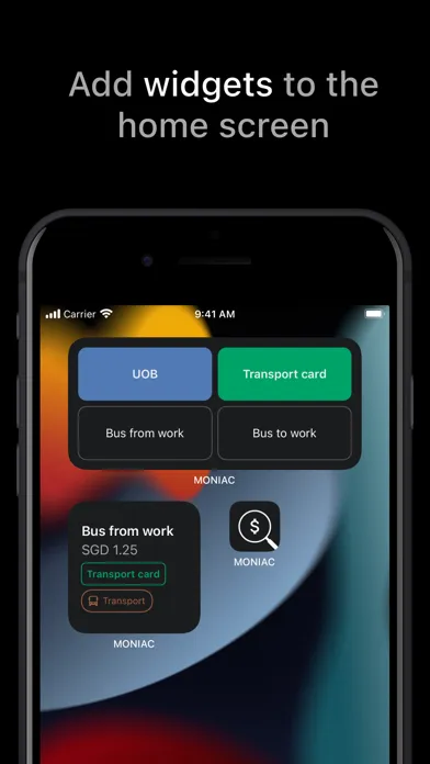 MONIAC: Track expense & income स्क्रीनशॉट