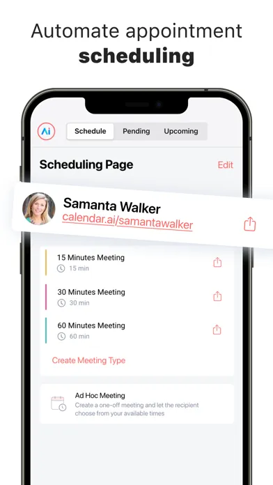 Tangkapan skrin Calendar AI: Planner & Agenda