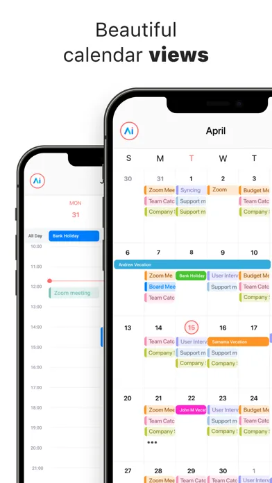 Tangkapan skrin Calendar AI: Planner & Agenda