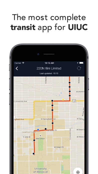 Illini Bus for CUMTD Screenshots
