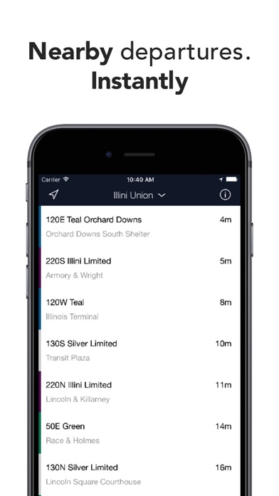Illini Bus for CUMTD Screenshots