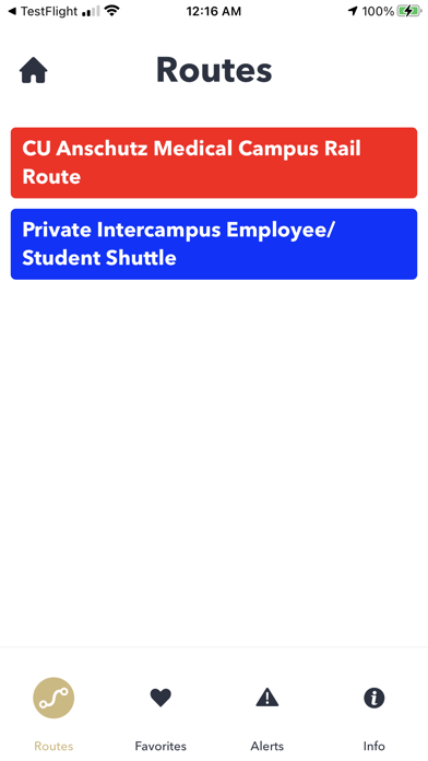 Campus Shuttle Screenshots