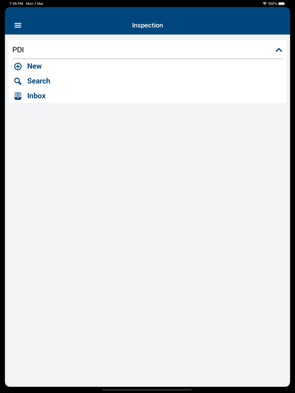 Zrzuty ekranu Blue Bird Bus Inspections iPad 