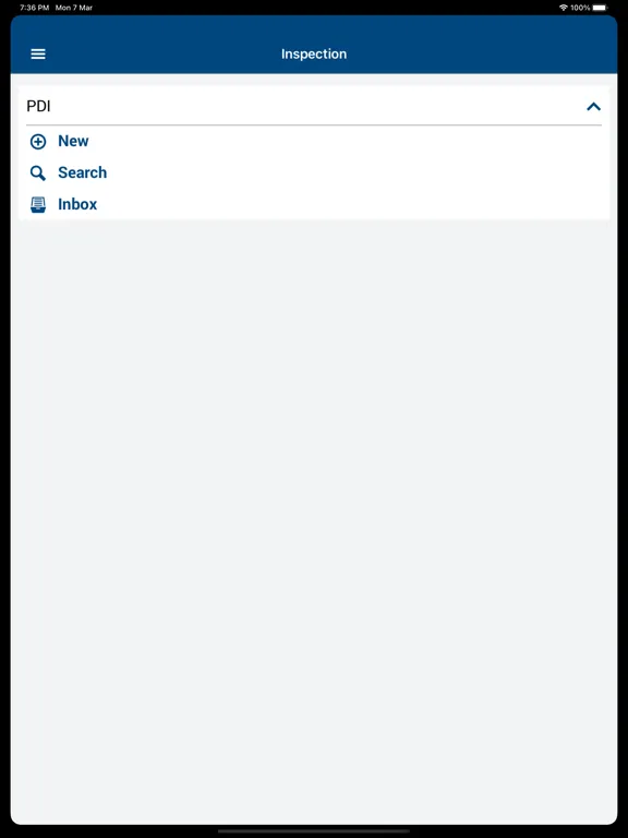 Zrzuty ekranu Blue Bird Bus Inspections iPad 