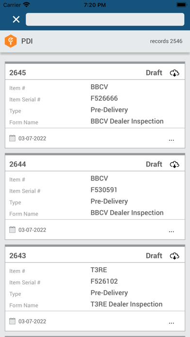 Zrzuty ekranu Blue Bird Bus Inspections