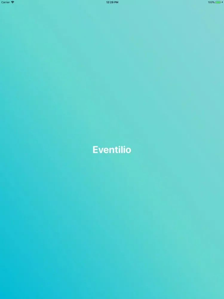 Capturas de pantalla de Eventilio iPad 