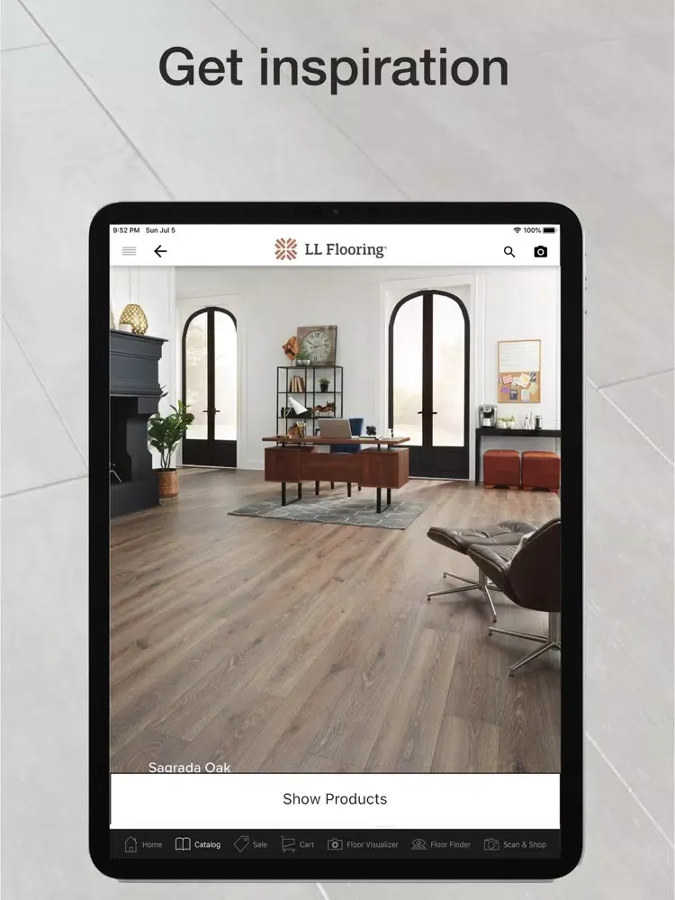 Capturas de pantalla de LL Flooring iPad 