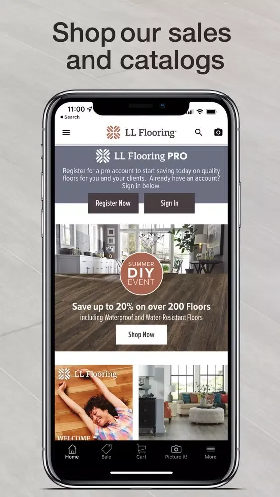 Capturas de pantalla de LL Flooring