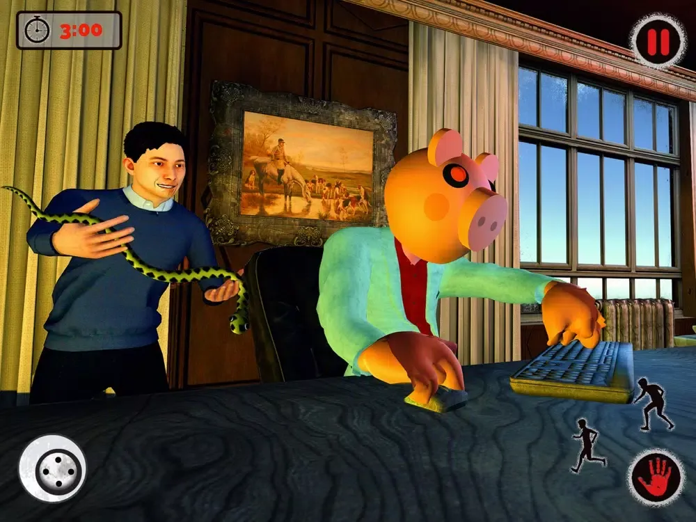 صور Scary Piggy Boss : Escape Mod iPad 