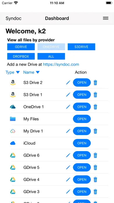 Tangkapan layar Syndoc