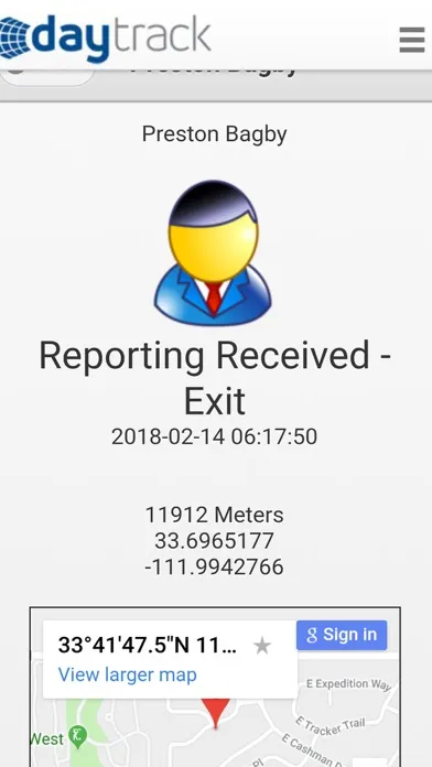 Synel DayTrack Screenshots