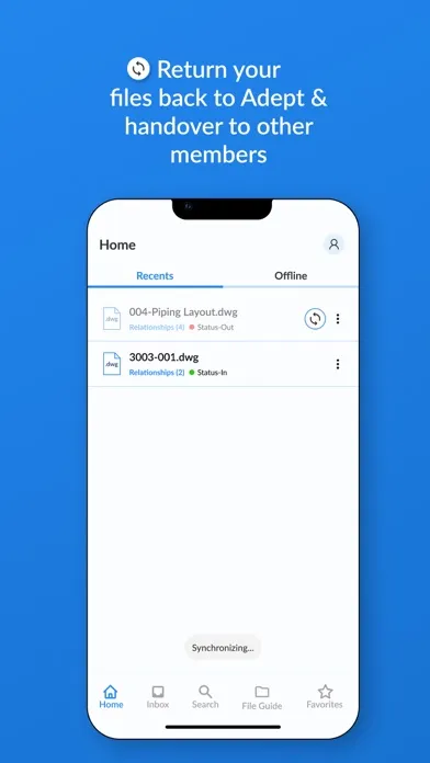 Synergis Adept Mobile Screenshots