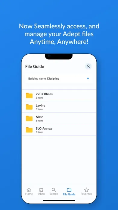 Synergis Adept Mobile Screenshots